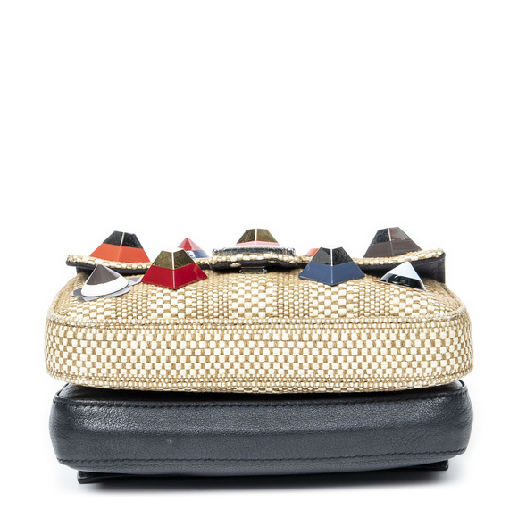 Fendi Studded Micro Double Baguette - Picture 6 of 9